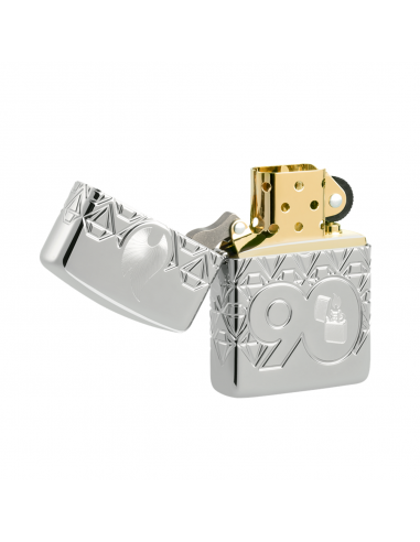 Brichetă Zippo 48461 90th Anniversary Armor Sterling Silver Collectible