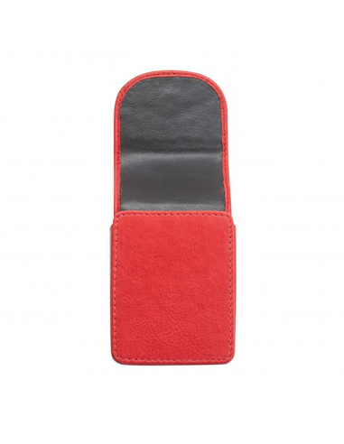 Tabacheră Zippo roșie din piele naturală 2005407