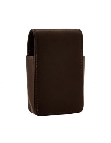 Tabacheră Zippo maro din piele naturală 2005406