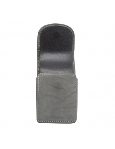 Tabacheră Zippo gri din piele naturală 2005409