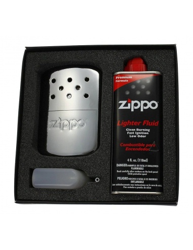 Set cadou încălzitor de mâini Zippo 40323 + benzină 125 ml 50H-40323