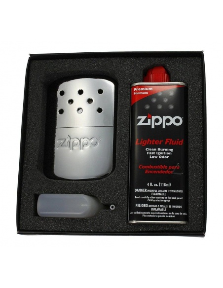 Set cadou încălzitor de mâini Zippo 40323 + benzină 125 ml 50H-40323