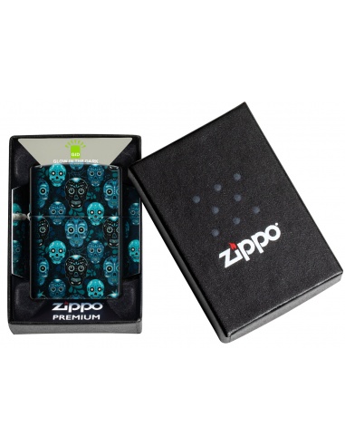Brichetă Zippo 46017 Sugar Skull - Glow-in-the-Dark