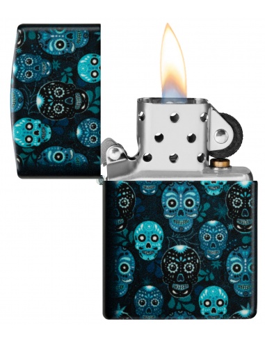 Brichetă Zippo 46017 Sugar Skull - Glow-in-the-Dark