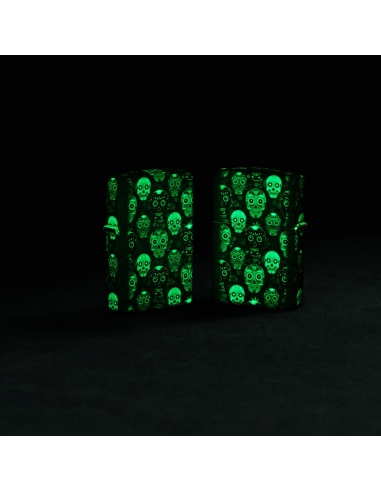 Brichetă Zippo 46017 Sugar Skull - Glow-in-the-Dark