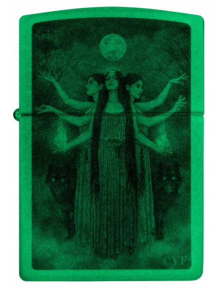 Brichetă Zippo 48950 Victoria Frances Hecate Goddess of Sorcery - Glow-in-the-Dark