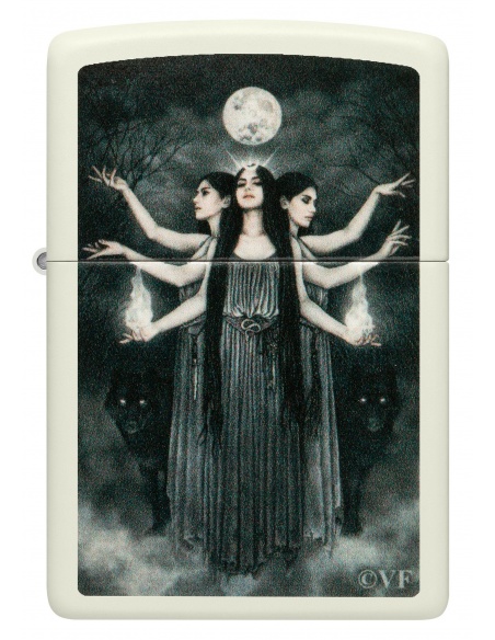 Brichetă Zippo 48950 Victoria Frances Hecate Goddess of Sorcery - Glow-in-the-Dark