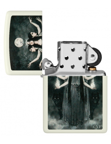 Brichetă Zippo 48950 Victoria Frances Hecate Goddess of Sorcery - Glow-in-the-Dark