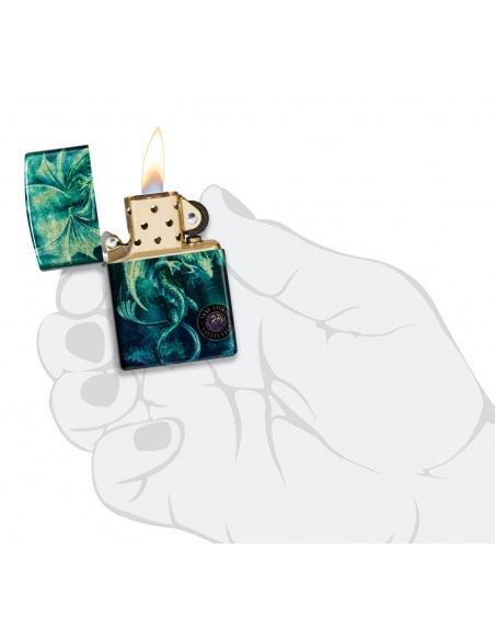 Brichetă Zippo 48986 Anne Stokes Sea Dragon