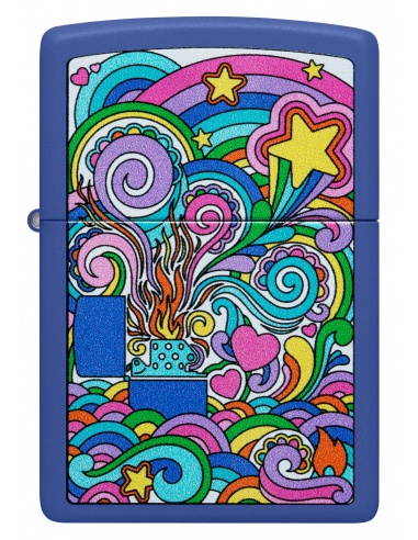 Brichetă Zippo 48955 Abstract Stars and Swirls