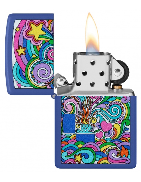 Brichetă Zippo 48955 Abstract Stars and Swirls