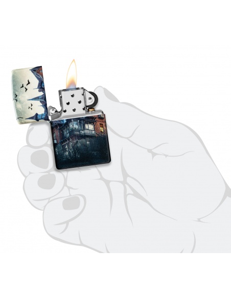 Brichetă Zippo 48922 Haunted House - Glow-in-the-Dark