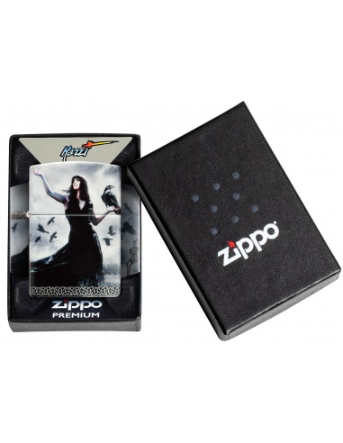 Brichetă Zippo 48969 Mazzi Gothic Woman with Ravens