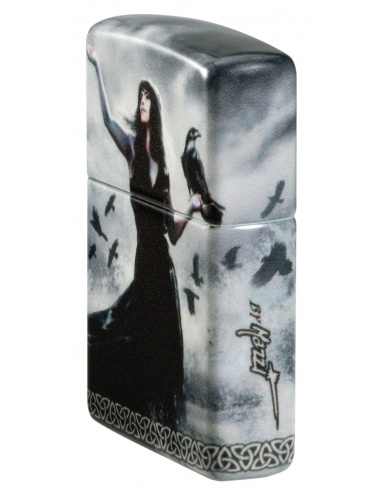 Brichetă Zippo 48969 Mazzi Gothic Woman with Ravens