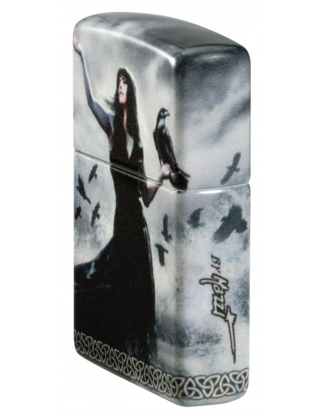 Brichetă Zippo 48969 Mazzi Gothic Woman with Ravens