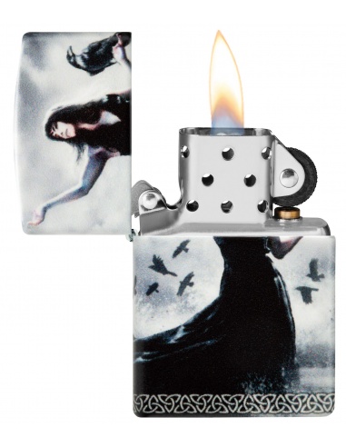 Brichetă Zippo 48969 Mazzi Gothic Woman with Ravens