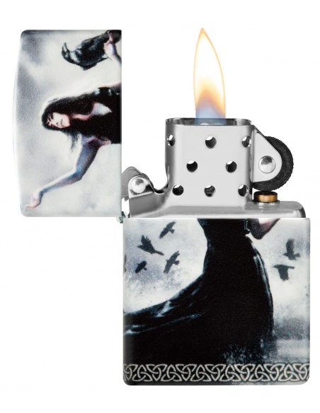 Brichetă Zippo 48969 Mazzi Gothic Woman with Ravens