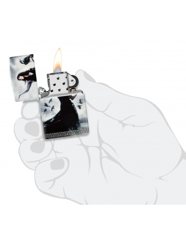 Brichetă Zippo 48969 Mazzi Gothic Woman with Ravens