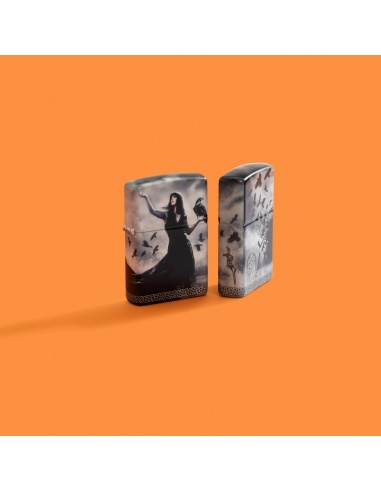 Brichetă Zippo 48969 Mazzi Gothic Woman with Ravens