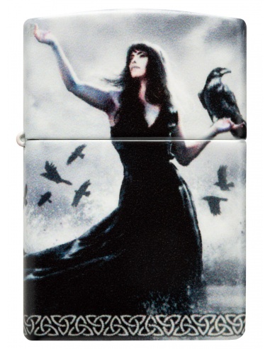 Brichetă Zippo 48969 Mazzi Gothic Woman with Ravens