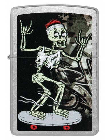 Brichetă Zippo 48911 Skateboarding Skeleton