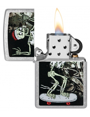 Brichetă Zippo 48911 Skateboarding Skeleton