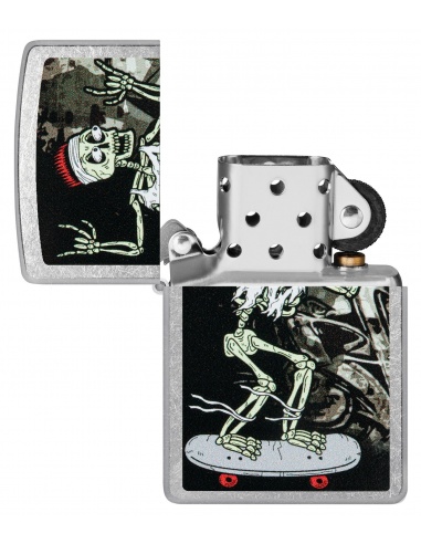 Brichetă Zippo 48911 Skateboarding Skeleton