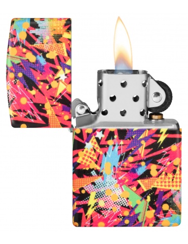 Brichetă Zippo 46008 Retro Hypnotic - Glow-in-the-Dark