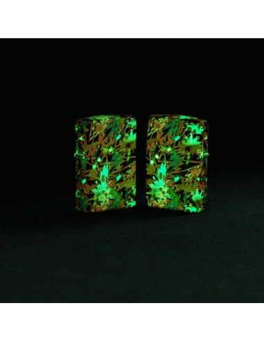 Brichetă Zippo 46008 Retro Hypnotic - Glow-in-the-Dark