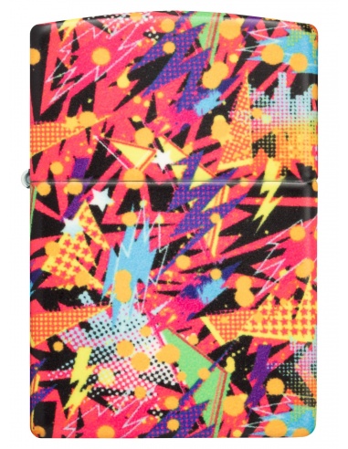 Brichetă Zippo 46008 Retro Hypnotic - Glow-in-the-Dark
