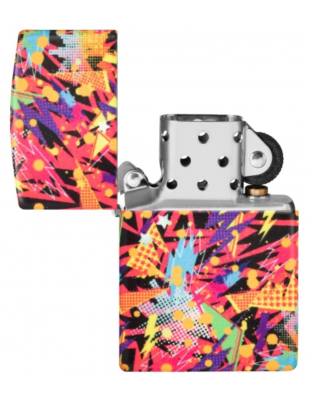 Brichetă Zippo 46008 Retro Hypnotic - Glow-in-the-Dark