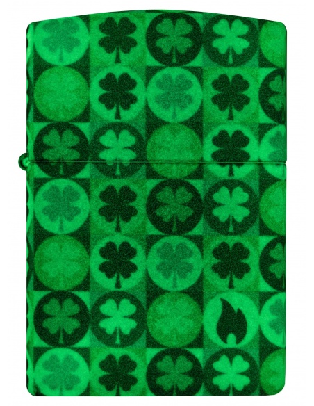 Brichetă Zippo 46015 4 Leaf Clover Glow-in-the-Dark