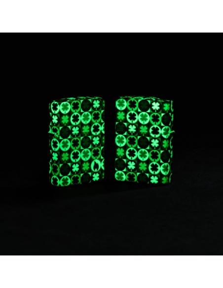 Brichetă Zippo 46015 4 Leaf Clover Glow-in-the-Dark