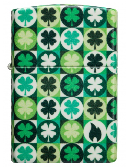 Brichetă Zippo 46015 4 Leaf Clover Glow-in-the-Dark