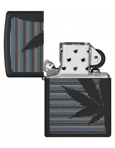 Brichetă Zippo 48927 Cannabis Leaf over Pinstripes