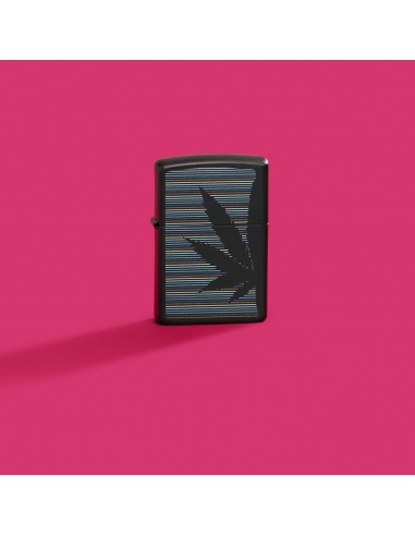 Brichetă Zippo 48927 Cannabis Leaf over Pinstripes