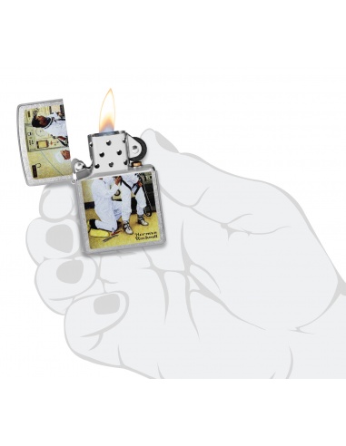 Brichetă Zippo 48988 Norman Rockwell Gemini Flight 1965