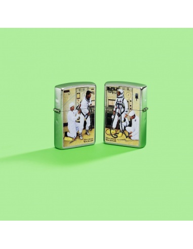 Brichetă Zippo 48988 Norman Rockwell Gemini Flight 1965