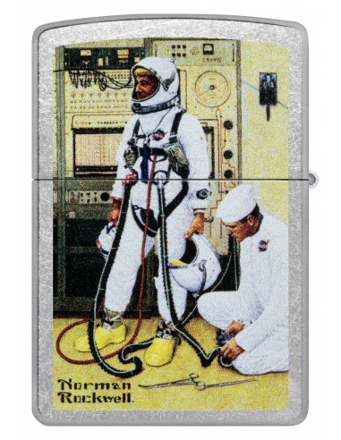 Brichetă Zippo 48988 Norman Rockwell Gemini Flight 1965