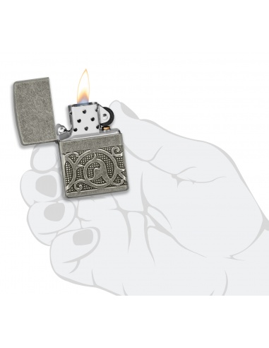 Brichetă Zippo 49290 Armor Medieval Pattern