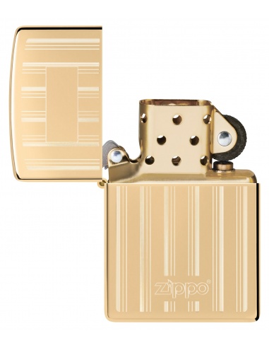 Brichetă Zippo 46011 Pinstripes and Logo