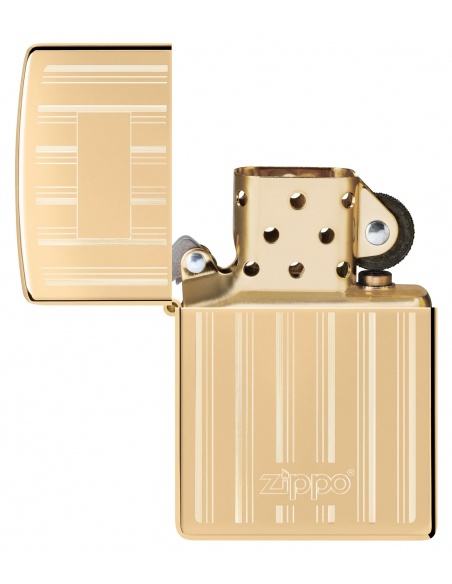 Brichetă Zippo 46011 Pinstripes and Logo