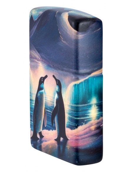 Brichetă Zippo 46014 Penguin Pair - Glow-in-the-Dark