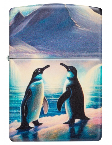 Brichetă Zippo 46014 Penguin Pair - Glow-in-the-Dark