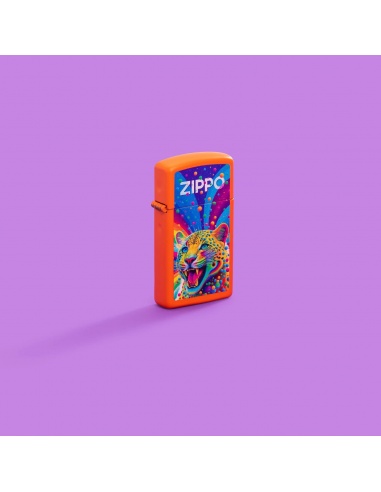 Brichetă Zippo 46018 Pop-art Leopard Slim
