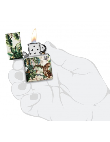 Brichetă Zippo 46016 Tropical Jungle Flora and Fauna