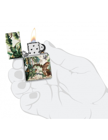 Brichetă Zippo 46016 Tropical Jungle Flora and Fauna