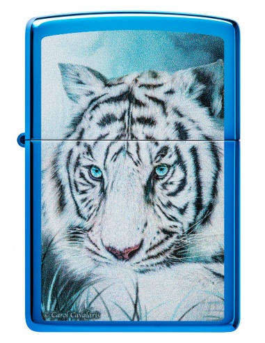 Brichetă Zippo 48951 Carol Cavalaris White Tiger