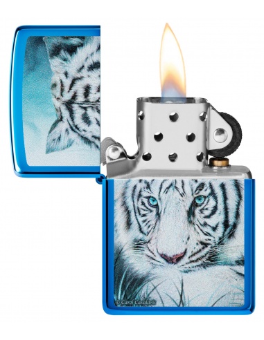 Brichetă Zippo 48951 Carol Cavalaris White Tiger