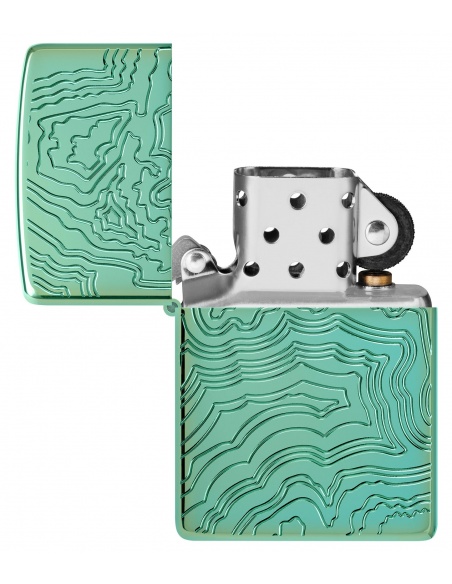 Brichetă Zippo 48917 Topographical Map Armor